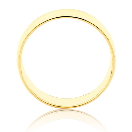 Half Round Wedding Band in 10ct Yellow Gold Half Round Wedding Band in 10ct Yellow Gold