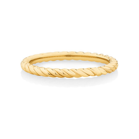 Rope Twist Ring in 10kt Yellow Gold Rope Twist Ring in 10kt Yellow Gold