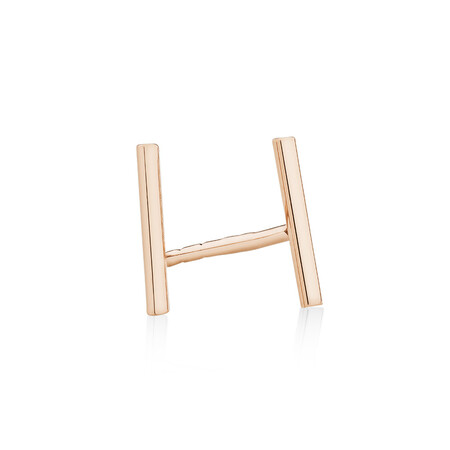 8mm Narrow Bar Stud Earrings in 10kt Rose Gold 8mm Narrow Bar Stud Earrings in 10kt Rose Gold