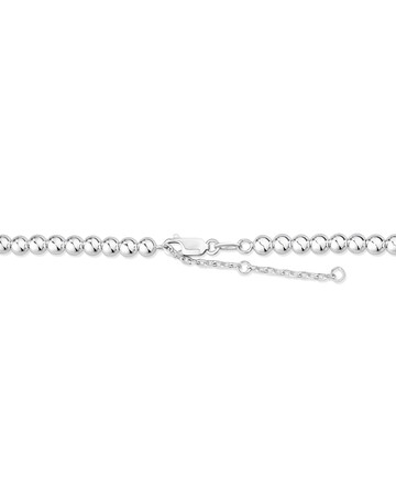 45cm (18") Bead Necklace in Sterling Silver 45cm (18") Bead Necklace in Sterling Silver