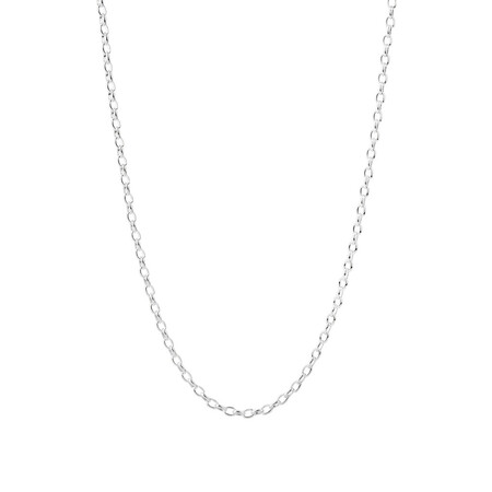 70cm (28") 2.5mm-3mm Width Belcher Chain in Sterling Silver 70cm (28") 2.5mm-3mm Width Belcher Chain in Sterling Silver