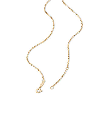 45cm (18") 1mm-1.5mm Width Diamond Cut Belcher Chain in 18kt Yellow Gold 45cm (18") 1mm-1.5mm Width Diamond Cut Belcher Chain in 18kt Yellow Gold