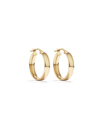 Hoop Earrings in 10kt Yellow Gold Hoop Earrings in 10kt Yellow Gold