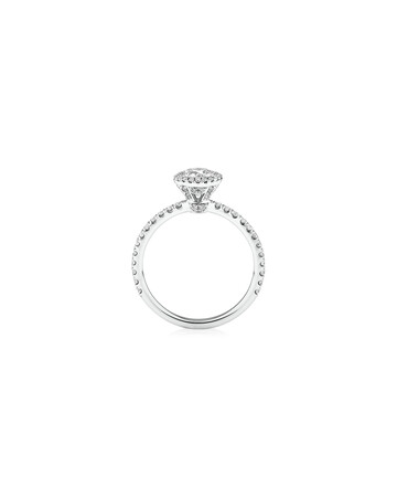 Sir Michael Hill Designer Halo Engagement Ring with 1.0 Carat TW of Diamonds in 18kt White Gold Sir Michael Hill Designer Halo Engagement Ring with 1.0 Carat TW of Diamonds in 18kt White Gold