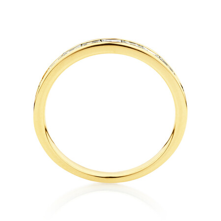 Evermore Wedding Band with 0.34 Carat TW of Diamonds in 14ct Yellow Gold Evermore Wedding Band with 0.34 Carat TW of Diamonds in 14ct Yellow Gold