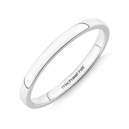 2mm High Domed Wedding Band in 10kt Yellow Gold 2mm High Domed Wedding Band in 10kt Yellow Gold