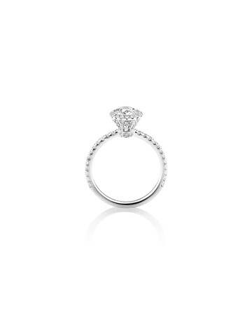 Sir Michael Hill Designer Halo Engagement Ring with 1.36 Carat TW of Diamonds in 18ct White Gold Sir Michael Hill Designer Halo Engagement Ring with 1.36 Carat TW of Diamonds in 18ct White Gold