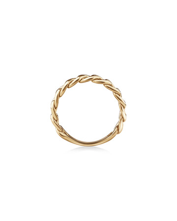 Link Ring in 10kt Yellow Gold Link Ring in 10kt Yellow Gold