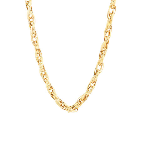 45cm (18") Fancy Chain in 10ct Yellow Gold 45cm (18") Fancy Chain in 10ct Yellow Gold