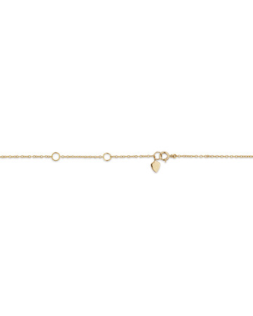 Station Necklace with 0.15 Carat TW of Diamonds in 10kt Yellow Gold Station Necklace with 0.15 Carat TW of Diamonds in 10kt Yellow Gold