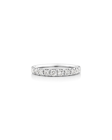 Evermore Wedding Band with 1 Carat TW Diamonds in 14ct White Gold Evermore Wedding Band with 1 Carat TW Diamonds in 14ct White Gold