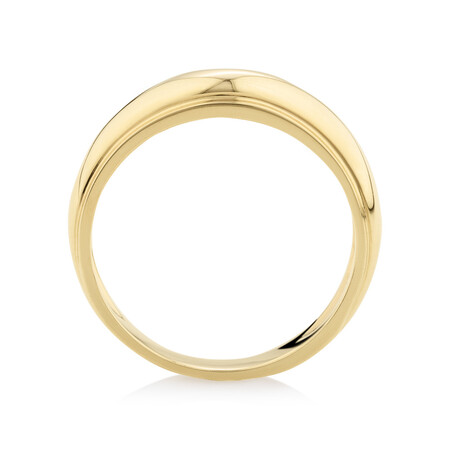Dome Ring in 10ct Yellow Gold Dome Ring in 10ct Yellow Gold