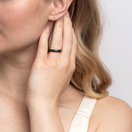 Ring in Black Titanium Ring in Black Titanium