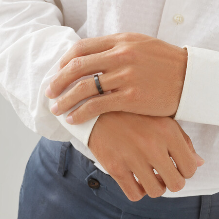Ring in Black Titanium Ring in Black Titanium