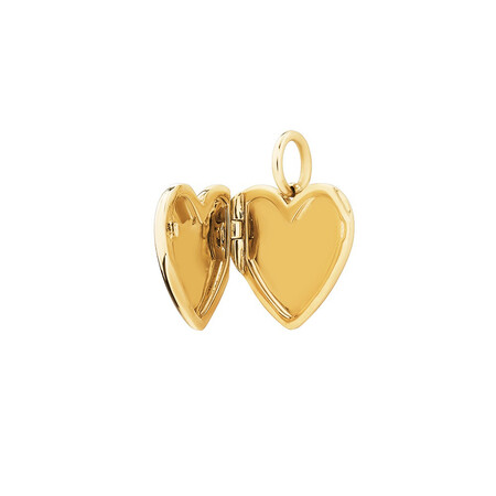 Heart Locket in 10kt Yellow Gold Heart Locket in 10kt Yellow Gold