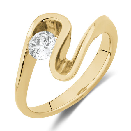 Southern Star Ring with 0.40 Carat TW of Diamonds in 18ct Yellow Gold Southern Star Ring with 0.40 Carat TW of Diamonds in 18ct Yellow Gold