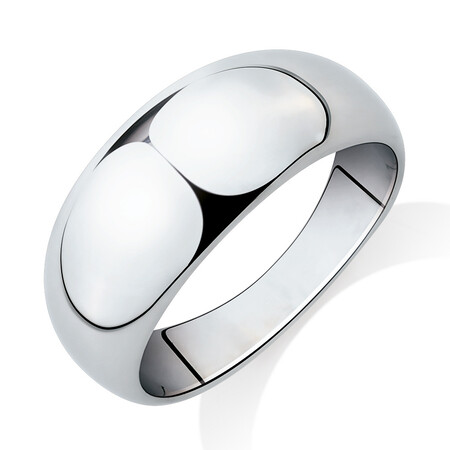 Dome Ring in Sterling Silver Dome Ring in Sterling Silver