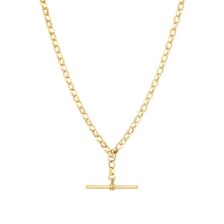 45cm (18") Belcher Fob Chain in 10kt Yellow Gold 45cm (18") Belcher Fob Chain in 10kt Yellow Gold