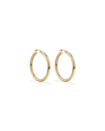 35mm Hoop Earrings in 10ct Yellow Gold 35mm Hoop Earrings in 10ct Yellow Gold