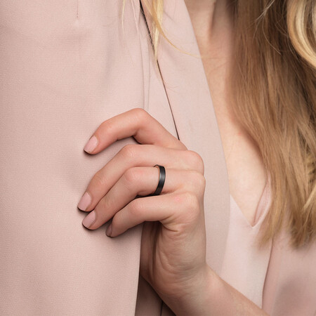 Ring in Black Titanium & 10ct Yellow Gold Ring in Black Titanium & 10ct Yellow Gold