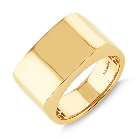 Men’s Signet Ring in 10kt Yellow Gold Men’s Signet Ring in 10kt Yellow Gold