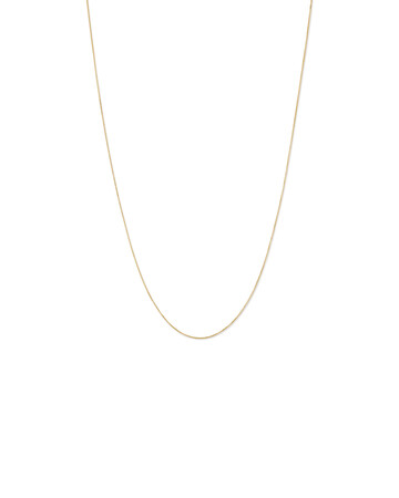 50cm (20") Box Chain in 10ct Yellow Gold 50cm (20") Box Chain in 10ct Yellow Gold