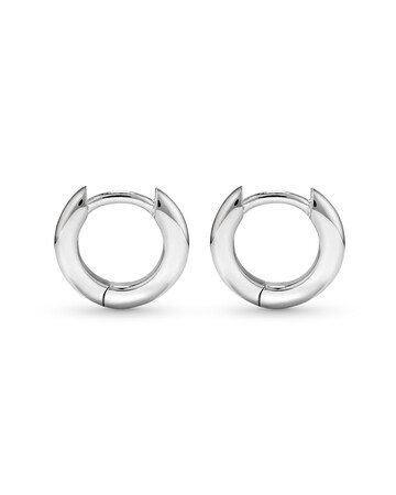 11mm Huggie Earrings in Sterling Silver 11mm Huggie Earrings in Sterling Silver