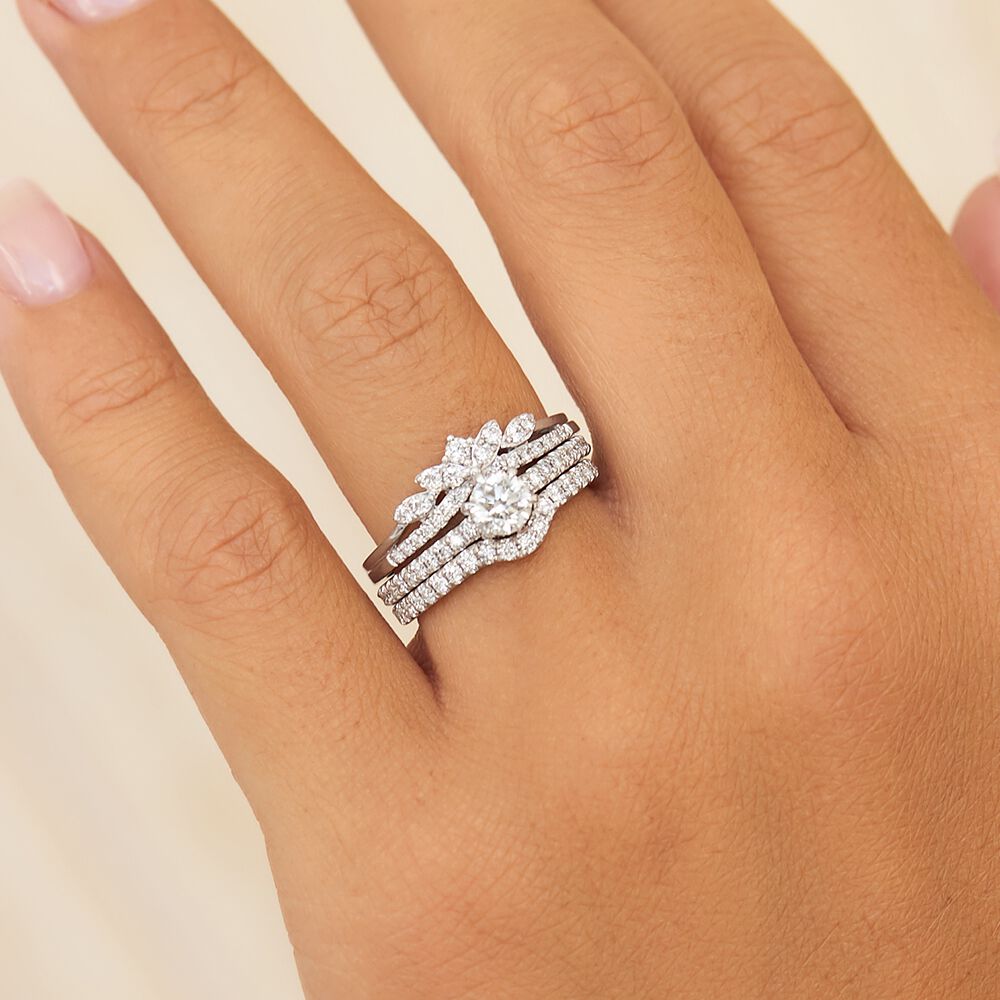 Michael hill sales rings white gold