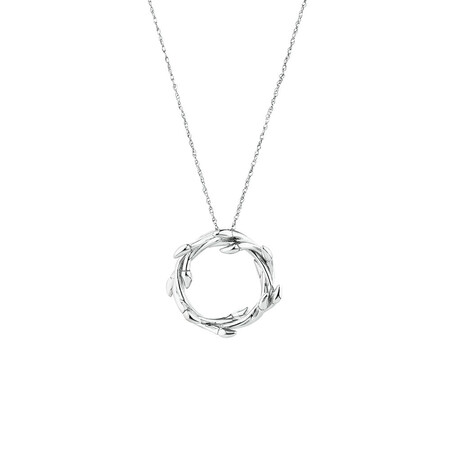 Small Willow Pendant in Sterling Silver Small Willow Pendant in Sterling Silver