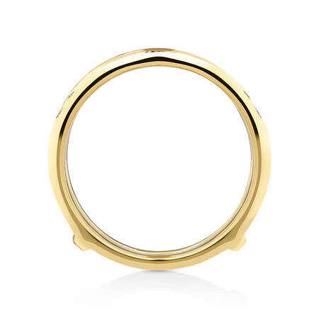 Evermore Enhancer Ring with 0.40 Carat TW Diamonds in 14kt Yellow Gold Evermore Enhancer Ring with 0.40 Carat TW Diamonds in 14kt Yellow Gold