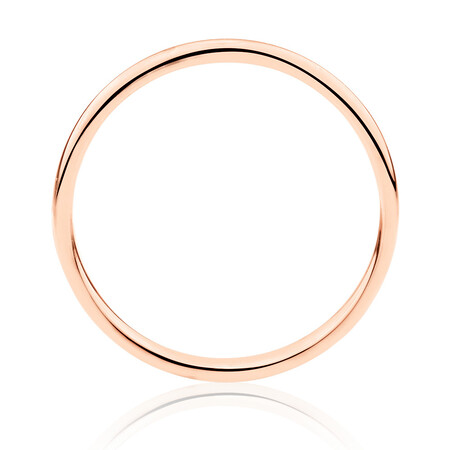 High Domed Wedding Band in 10ct Rose Gold High Domed Wedding Band in 10ct Rose Gold