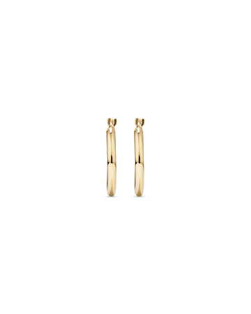 18mm Hoop Earrings in 10kt Yellow Gold 18mm Hoop Earrings in 10kt Yellow Gold