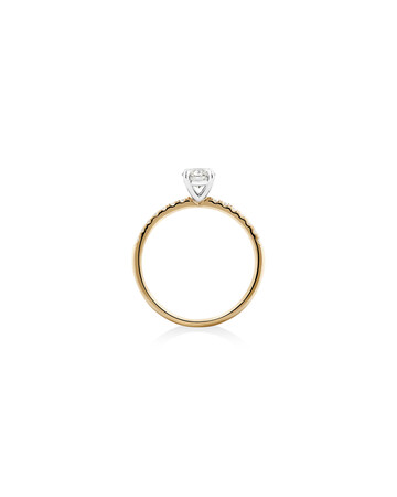 Southern Star Engagement Ring with 0.65 Carat TW of Diamonds in 18kt Yellow & White Gold Southern Star Engagement Ring with 0.65 Carat TW of Diamonds in 18kt Yellow & White Gold