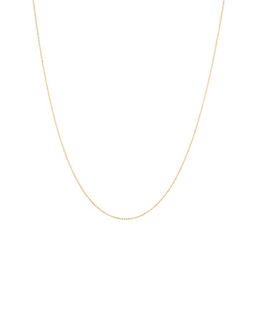 50cm (20") Bead Chain in 10kt Yellow Gold 50cm (20") Bead Chain in 10kt Yellow Gold