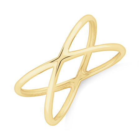 Geometric Ring in 10ct Yellow Gold Geometric Ring in 10ct Yellow Gold