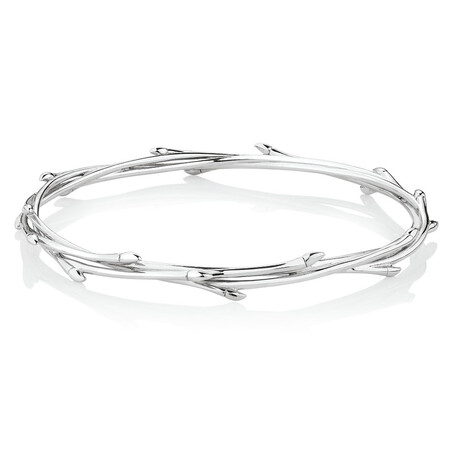 Willow Bangle in Sterling Silver Willow Bangle in Sterling Silver