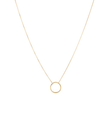 Circle Pendant in 10ct Rose Gold Circle Pendant in 10ct Rose Gold