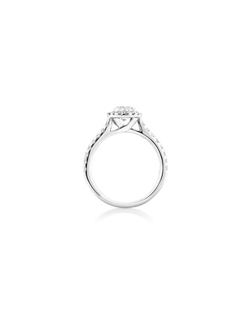 Engagement Ring with 1.38 Carat TW of Diamonds in 14ct White Gold Engagement Ring with 1.38 Carat TW of Diamonds in 14ct White Gold