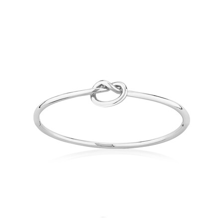 Knot Bangle in Sterling Silver Knot Bangle in Sterling Silver