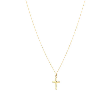 Cross Pendant in 10ct Yellow Gold Cross Pendant in 10ct Yellow Gold