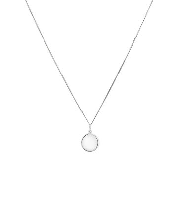 Circle Pendant in Sterling Silver Circle Pendant in Sterling Silver
