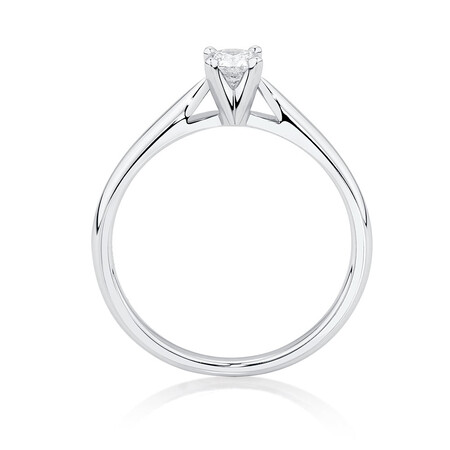 Evermore 0.34 Carat Solitiare Diamond Ring in 14ct White Gold Evermore 0.34 Carat Solitiare Diamond Ring in 14ct White Gold