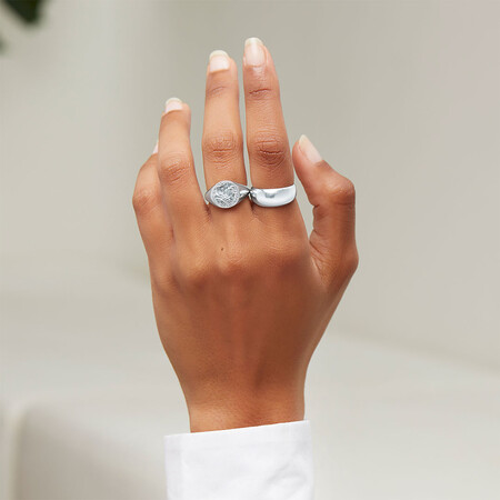 Dome Ring in Sterling Silver Dome Ring in Sterling Silver