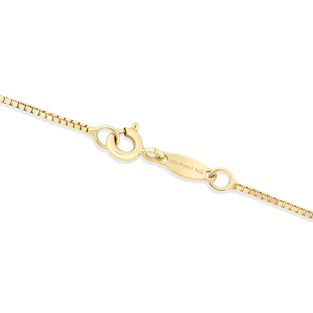 55cm (22") Box Chain in 10kt Yellow Gold 55cm (22") Box Chain in 10kt Yellow Gold