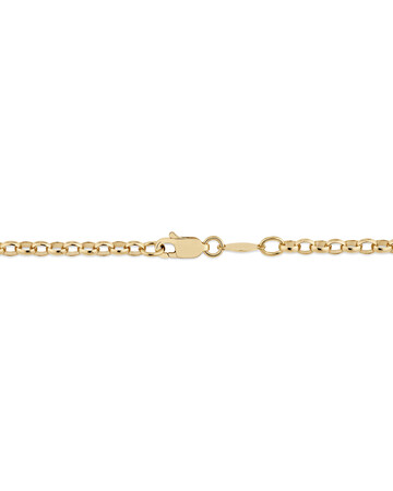 70cm (28") Oval Belcher Chain in 10kt Yellow Gold 70cm (28") Oval Belcher Chain in 10kt Yellow Gold