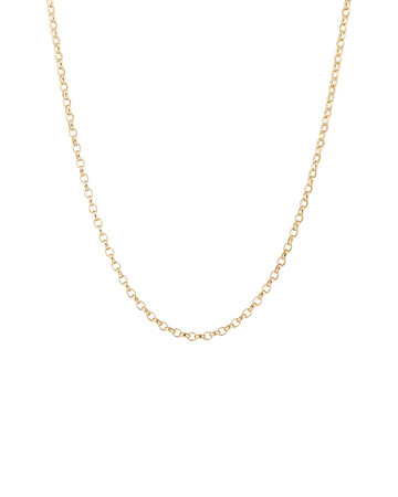 50cm (20") Oval Belcher Chain in 10kt Yellow Gold 50cm (20") Oval Belcher Chain in 10kt Yellow Gold