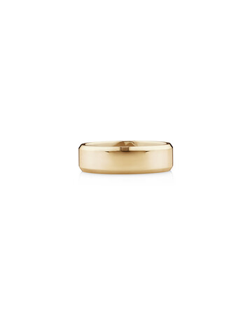 7mm Flat Bevelled Wedding Band in 10kt Yellow Gold 7mm Flat Bevelled Wedding Band in 10kt Yellow Gold