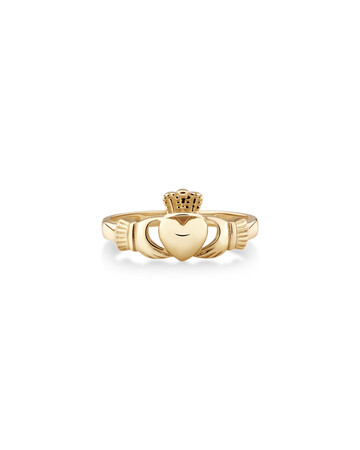 Claddagh Ring in 10ct Yellow Gold Claddagh Ring in 10ct Yellow Gold