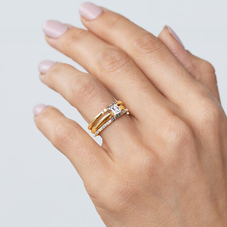 Evermore Wedding Band with 0.20 Carat TW of Diamonds in 10kt Yellow Gold Evermore Wedding Band with 0.20 Carat TW of Diamonds in 10kt Yellow Gold