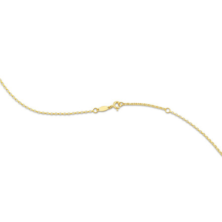 45cm (18") 1mm-1.5mm Width Diamond Cut Belcher Chain in 18kt Yellow Gold 45cm (18") 1mm-1.5mm Width Diamond Cut Belcher Chain in 18kt Yellow Gold